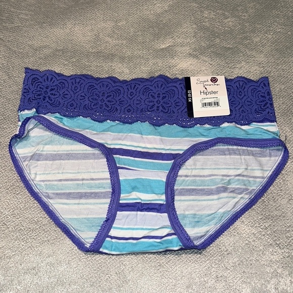 Secret Treasures Rayon Lace Hipster Panties MultiColor Various Sizes - Picture 3 of 6